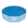 Prelata solara acoperire piscina 366 cm, rotunda, albastra, 356 cm, Bestway FlowClear 