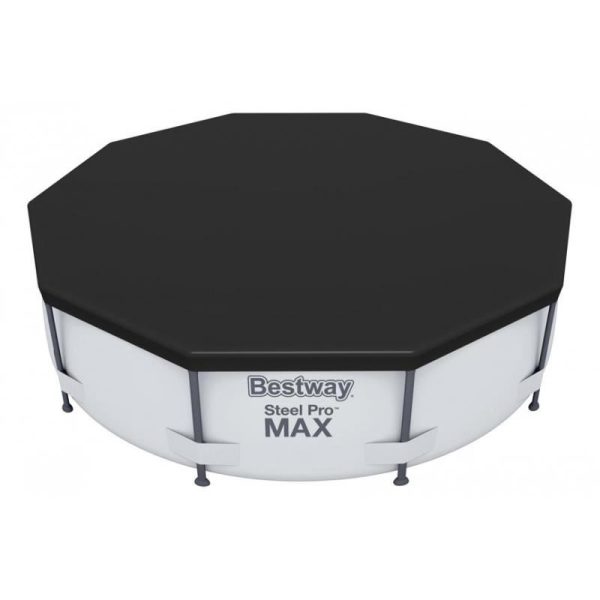 Prelata acoperire piscina, PVC, neagra, 305 cm, Bestway
