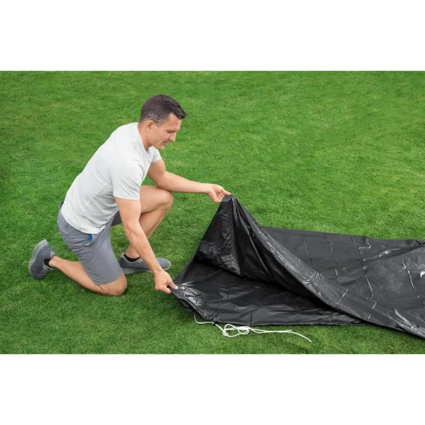 Prelata acoperire piscina, PVC, neagra, 305 cm, Bestway