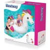 Saltea de apa gonflabila pentru copii, model unicorn, 150x117 cm, Bestway Maxi Fantasy 