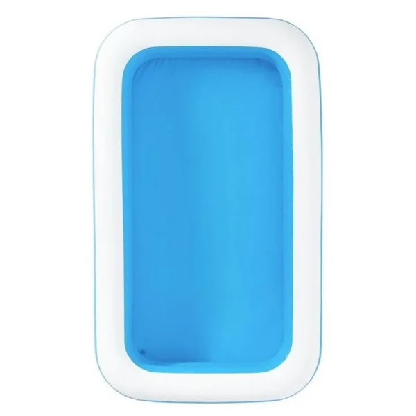 Piscina gonflabila pentru copii, dreptunghiulara, albastru, 305x183x46 cm, Bestway Family