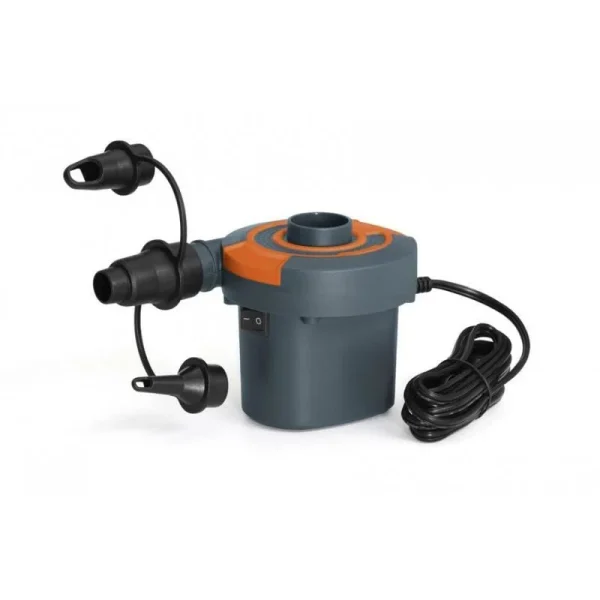 Pompa aer electrica pentru piscina, 30 W, 12V/220V, 3 conectori, Bestway