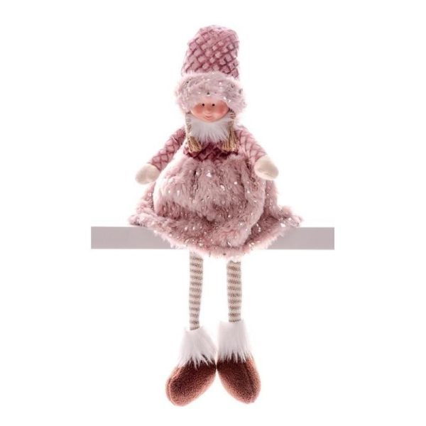 Decoratiune Craciun, fetita, 58 cm