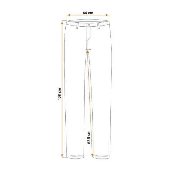 Pantaloni de lucru tip blugi, cu intariri pentru genunchi, model Denim, marimea L/52, NEO