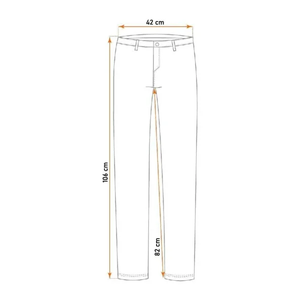 Pantaloni de lucru tip blugi, cu intariri pentru genunchi, model Denim, marimea M/50, NEO