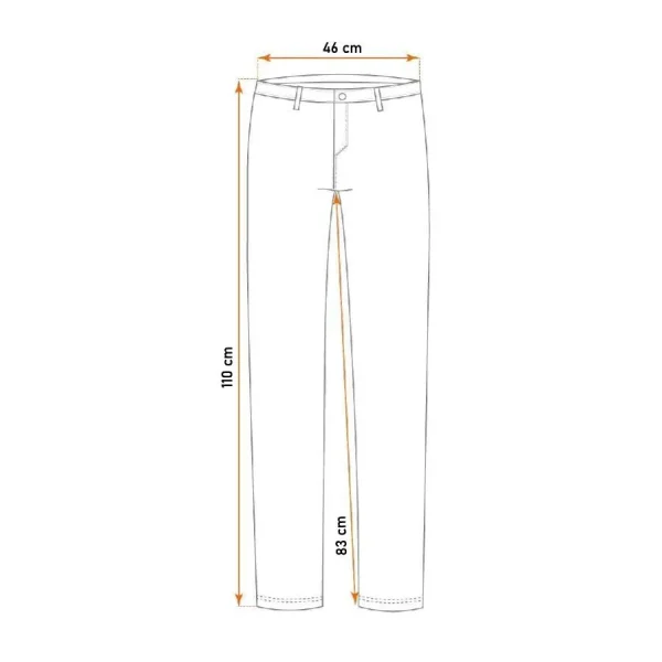 Pantaloni de lucru tip blugi, cu intariri pentru genunchi, model Denim, marimea XL/54, NEO