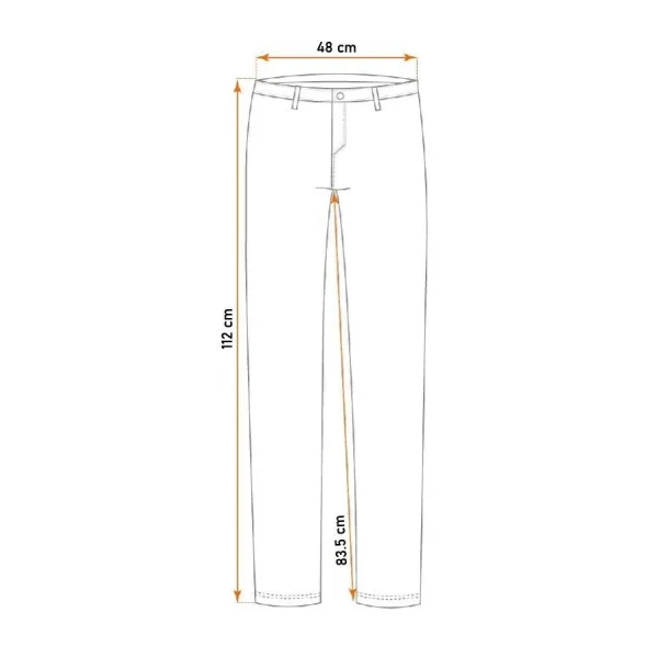Pantaloni de lucru tip blugi, cu intariri pentru genunchi, model Denim, marimea XXL/56, NEO
