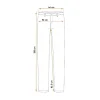 Pantaloni de lucru tip blugi cu 5 buzunare, model Denim, marimea L/52, NEO