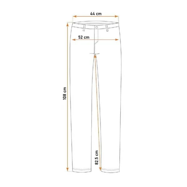 Pantaloni de lucru tip blugi cu 5 buzunare, model Denim, marimea L/52, NEO