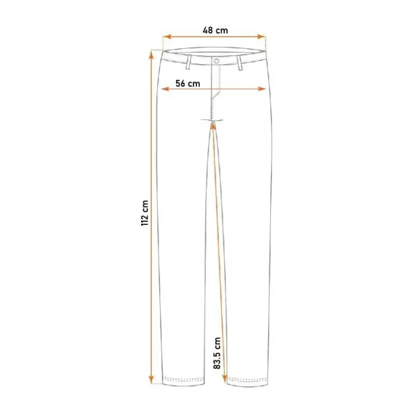 Pantaloni de lucru tip blugi cu 5 buzunare, model Denim, marimea XXL/56, NEO