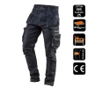 Pantaloni de lucru tip blugi cu 5 buzunare, model Denim, marimea L/52, NEO