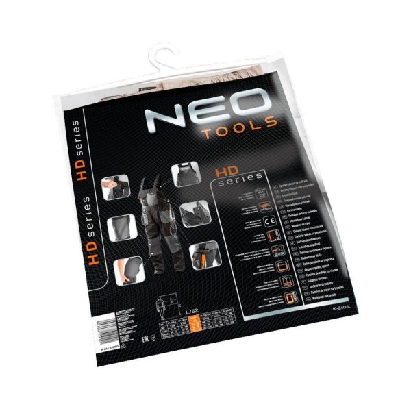 Pantaloni de lucru cu pieptar, salopeta, model HD, marimea LD/54, NEO