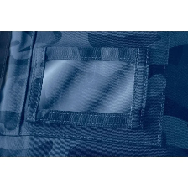Pantaloni de lucru cu pieptar, salopeta, model Camo Navy, marimea M/50, NEO
