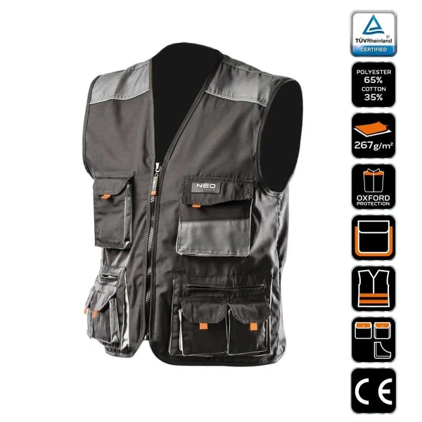 Vesta de lucru, model HD, marimea S/48, NEO