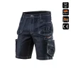 Pantaloni scurti de lucru tip blugi, model Denim, marimea XXL/56, NEO