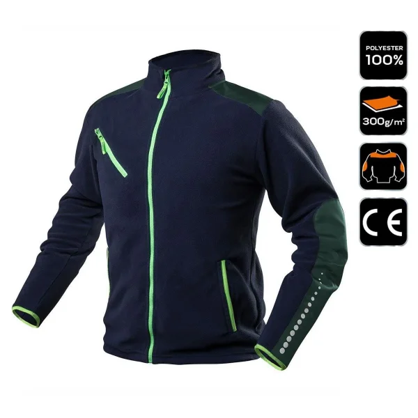 Geaca de lucru din lana polara, cu intarituri Cordura, model Premium, marimea M/50, NEO