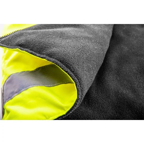 Vesta de lucru cu doua fete reflectorizanta galben/negru, nr.XXL/58, Neo Tools, 81-520-XXL