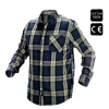 Camasa de lucru bumbac, albastru-verde-negru, model Camo, marimea L/52, NEO