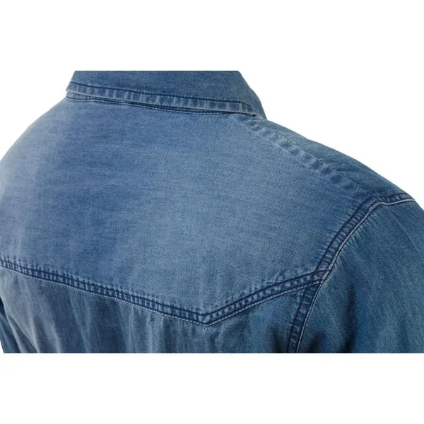 Camasa pentru lucru, de blugi, model Denim, marimea L/52, NEO