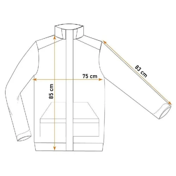 Geaca de lucru, tesatura Oxford, impermeabila, galben, model Visibility, marimea XXL/56, NEO