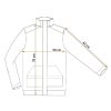 Geaca de lucru slim fit, reflectorizanta, galben, model Visibility, marimea S/48, NEO