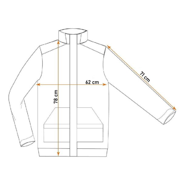 Geaca de lucru slim fit, reflectorizanta, galben, model Visibility, marimea XXL/58, NEO
