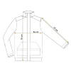 Geaca de lucru slim fit, reflectorizanta, galben, model Visibility, marimea L/52, NEO