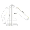 Geaca de lucru slim fit, reflectorizanta, galben, model Visibility, marimea S/48, NEO
