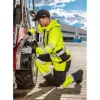 Hanorac de lucru, reflectorizant, galben, model Visibility, marimea XXL/58, NEO