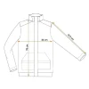 Hanorac de lucru, reflectorizant, galben, model Visibility, marimea XXL/58, NEO