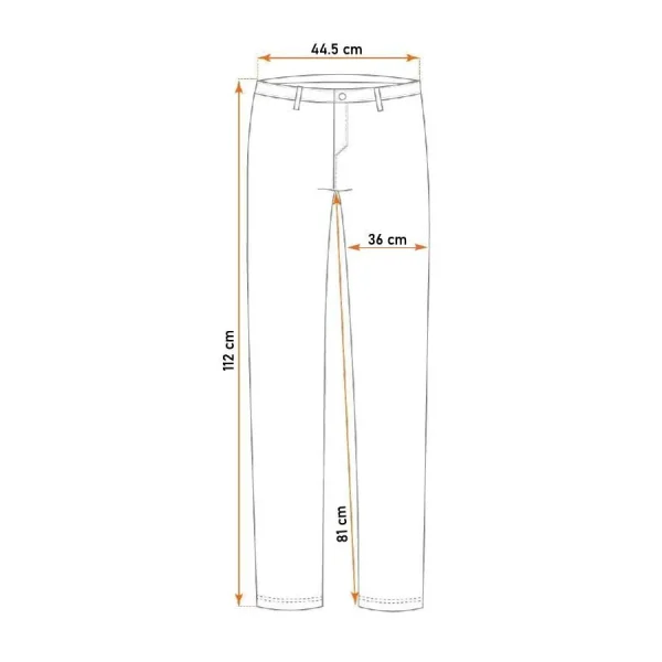 Pantaloni de lucru, reflectorizanti, impermeabili, galben, model Visibility, marimea L/52, NEO