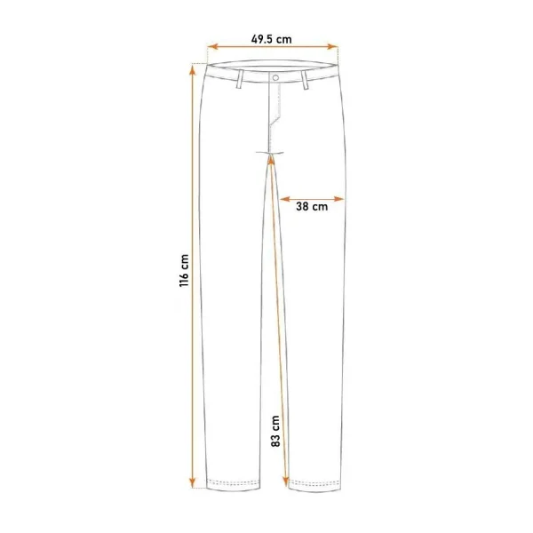 Pantaloni de lucru, reflectorizanti, impermeabili, galben, model Visibility, marimea XXL/58, NEO