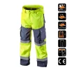Pantaloni de lucru, reflectorizanti, impermeabili, galben, model Visibility, marimea XL/56, NEO
