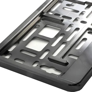 Suport numar inmatriculare din plastic, calitate Premium, culoare GRAFIT