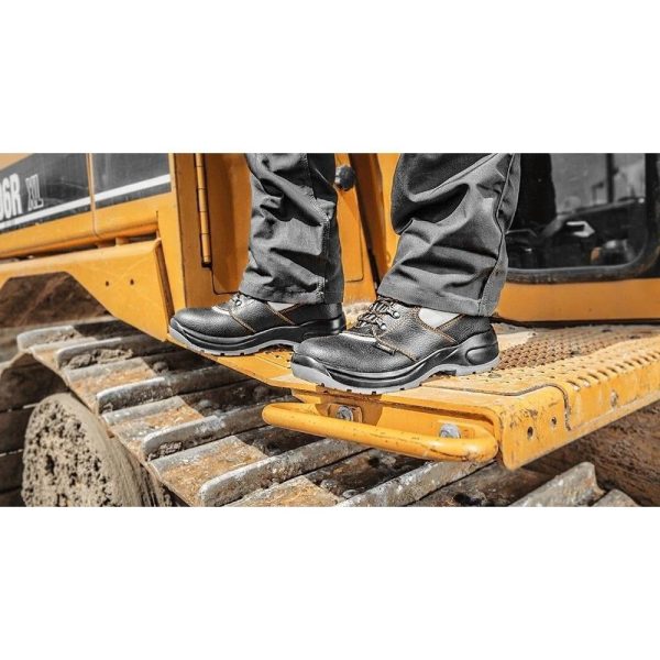 Bocanci de lucru, S1P, SRA, piele, marimea 45, NEO