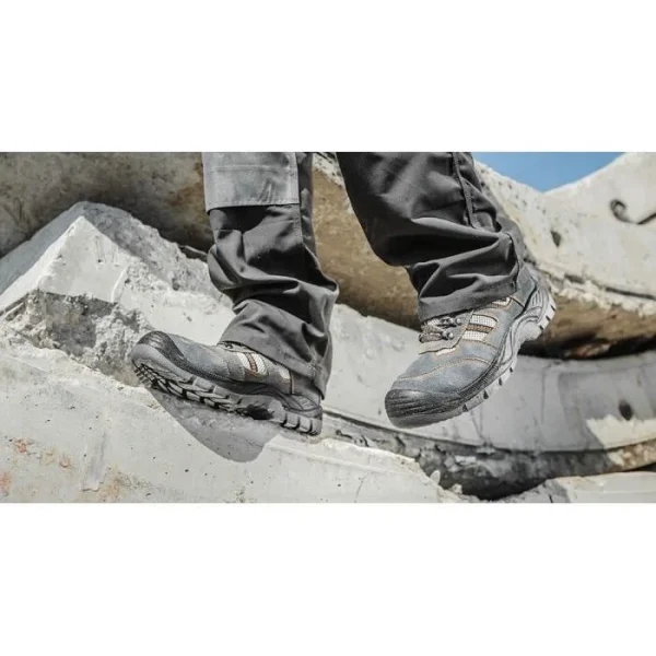 Pantofi de lucru din piele de caprioara, S1P, SRA, marimea 41, NEO