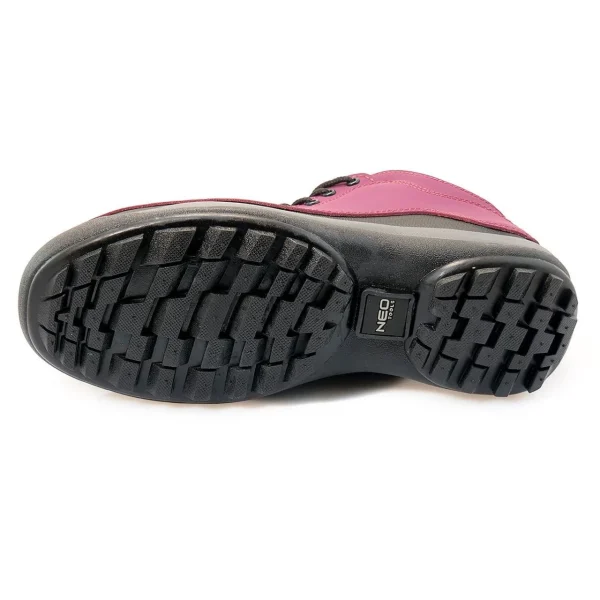 Bocanci de lucru pentru femei, S3, SRC, piele, bombeu compozit, marimea 37, NEO