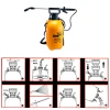 Pulverizator gradina, pompa de stropit, vermorel, manual, pentru umar, 5 L, Kingjet