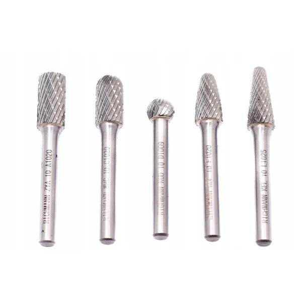 Freze pentru metal, set 5 piese