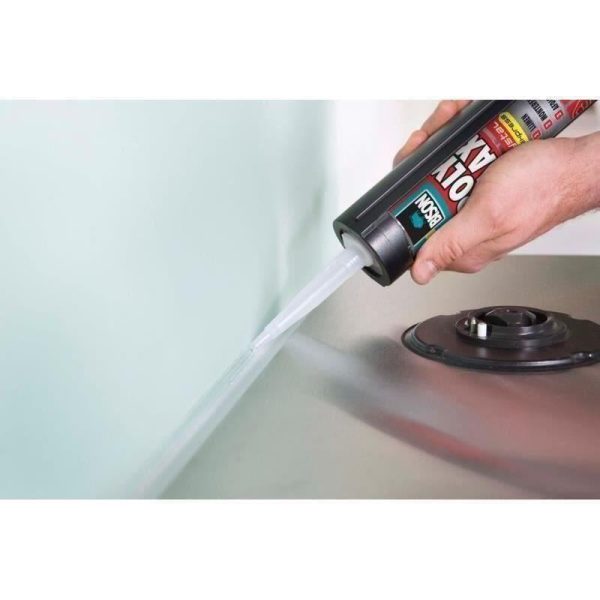 Adeziv universal, transparent, 300 g, Bison Poly Max Cristal