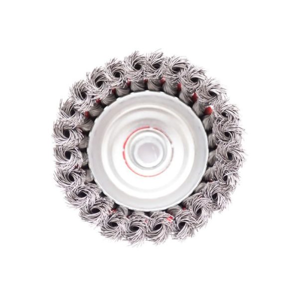 Perie sarma, tip cupa, cu toroane, M14, 100 mm, Beorol