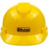 Casca de protectie HDPE, galben, reglaj in 4 puncte, Richmann Exclusive