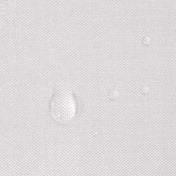 Copertina parasolar, patrata, inele metalice, gri deschis, 5x5 m, Springos