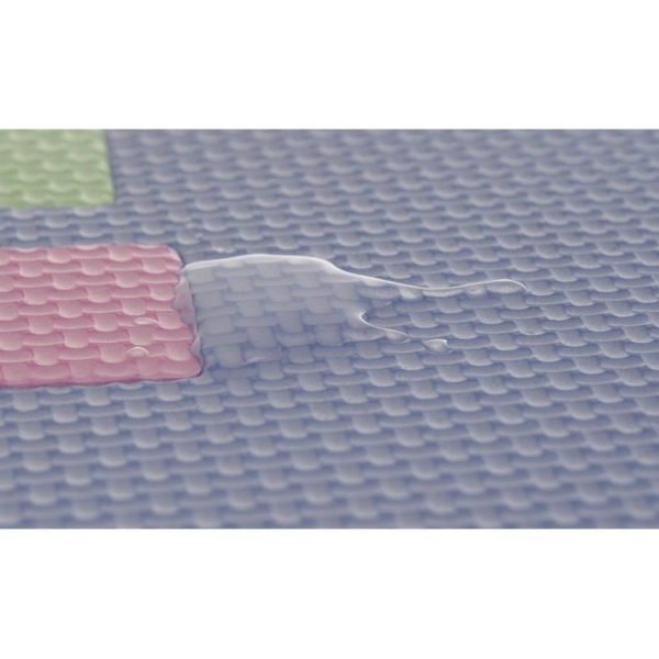 Covor tip puzzle, pentru copii, spuma EVA, 25 piese, 30x30 cm, Isotrade