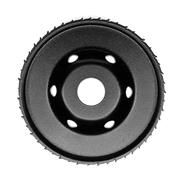 Disc circular slefuit, modelat, raspel, pentru lemn, plastic, cauciuc, beton celular, gradatie I, 120x22.2 mm, Dedra