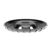 Disc circular slefuit, modelat, raspel, pentru lemn, plastic, cauciuc, beton celular, radial, convex, 120x22.2 mm, Dedra