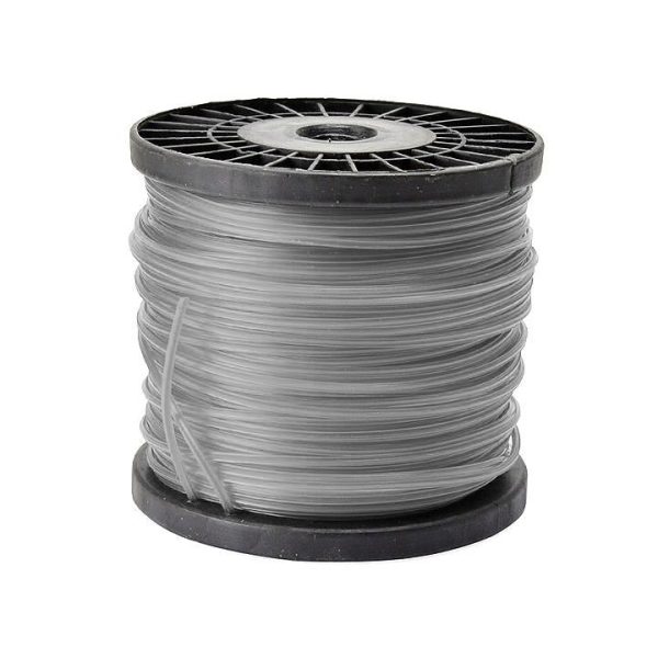 Fir rezerva motocoasa, trimmer cu insertie metalica, DUO, tip stea, 2.7 mm x 257 m, Richmann Exclusive