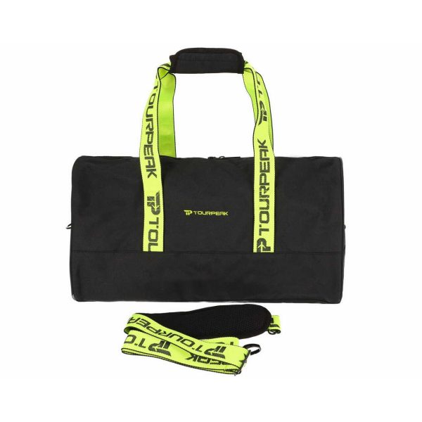 Geanta turistica, Tourpeak, 3 compartimente, negru, 29 L, 47x27x22 cm