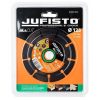 Disc diamantat segmentat, lemn, taiere uscata, 125 mm/1.0 mm, Jufisto