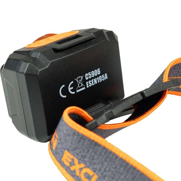 Lanterna cap cu acumulator, LED CREE XPG 5 W + LED COB 3 W, 400 lm + 120 lm, ZOOM, Richmann Exclusive